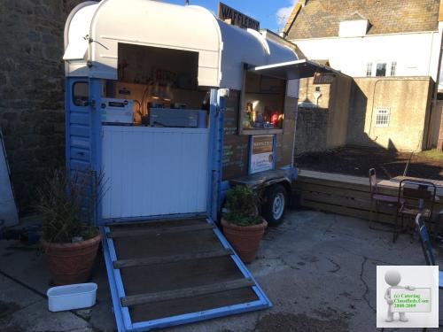 Catering Trailer, Converted Horse Box, Including pitch West Bay (BroadChurch)