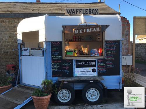 Catering Trailer, Converted Horse Box, Including pitch West Bay (BroadChurch)