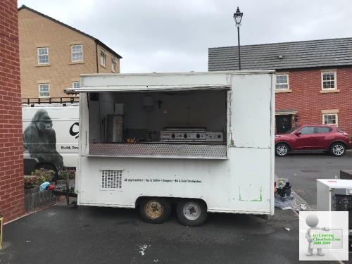 Catering trailer for sale fully rebuilt inside and out comes with 2 pitches