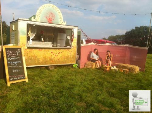 Beautiful catering trailer for street food, festivals,events