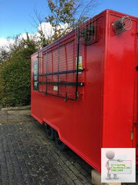 Snack van with pitch for sale