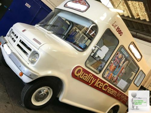 Bedford CF classic vintage ice cream van