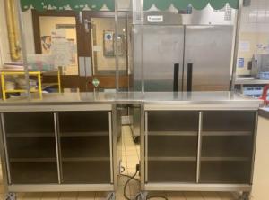 DOUBLE GRUNDY MOBILE HOT CUPBOARD