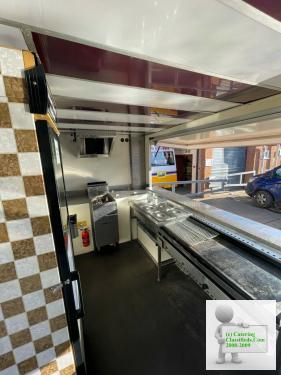 Drivable Burger Van Catering Van