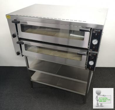 PAY OVER 4 MONTHS or STRAIGHT SALE DISCOUNT!Lincat 6 x 6 Stone Decked Elec Pizza Oven On SS Stand