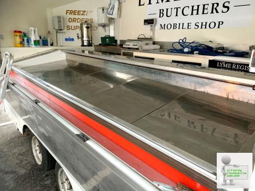 Refrigerated Butchers/Fishmonger Trailer For Butchers/Fish/Farm Shop Mobile Shop on Wheels