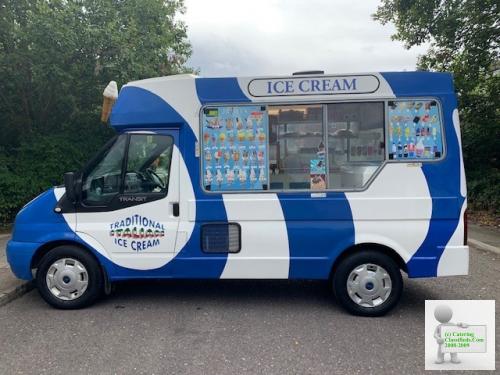 J B Ices ice cream van