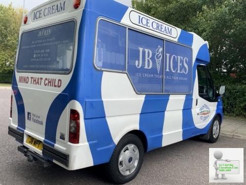 J B Ices ice cream van