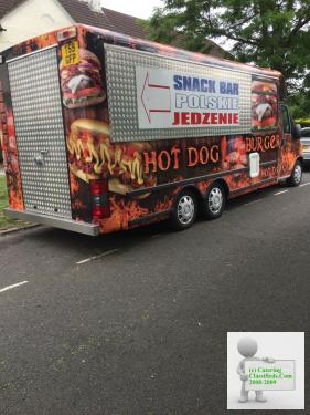Mobile catering van
