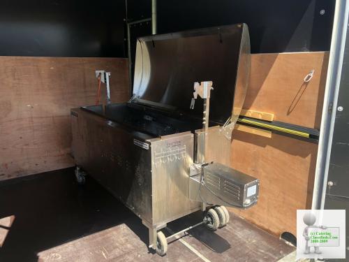 HOG TOASTER with Twin Wheel Breaked Tinkner Catering Trailer