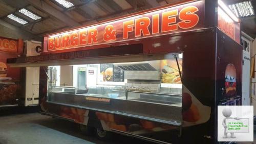 DESTINED TO STAND OUT!! Edmund evans 22ft mega output catering trailer
