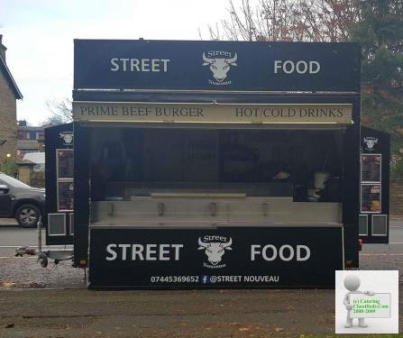 Food trailer ready to use