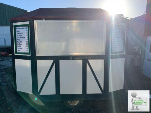 Catering trailer very light to tow made out of Fiber glass ideal starting trailer very clean trailer