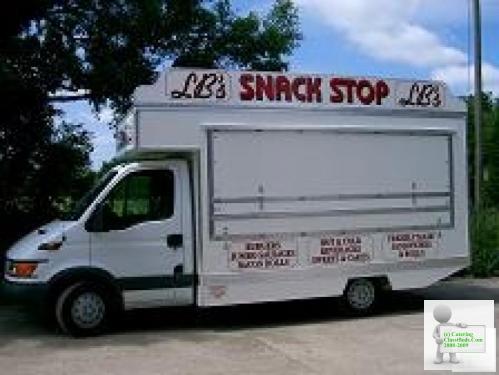 13 ft. 6” Luton Body Chassis Conversion, Mobile Catering Van (Vehicle not included)