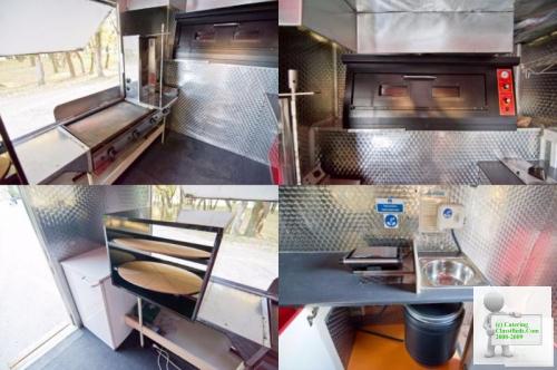 Mercedes Sprinter Catering Van Pizza Box Burger Van