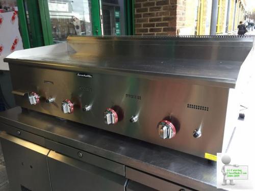 NEW 120 CM ,4 FOOT GAS FLAT GRILL ,CATERING RESTAURANT CAFE KEBAB TAKE AWAY FAST FOOD KITCHEN BAR