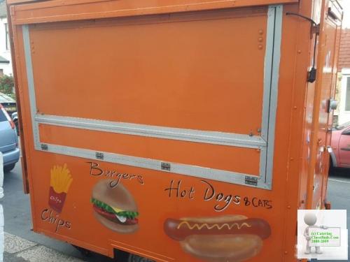 5ft x 8ft catering trailer