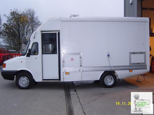 Catering Van with Gas & Electric Certs.