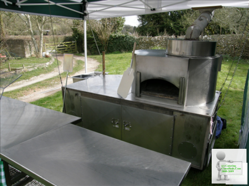 Wood Fired Pizza Oven Trailer
