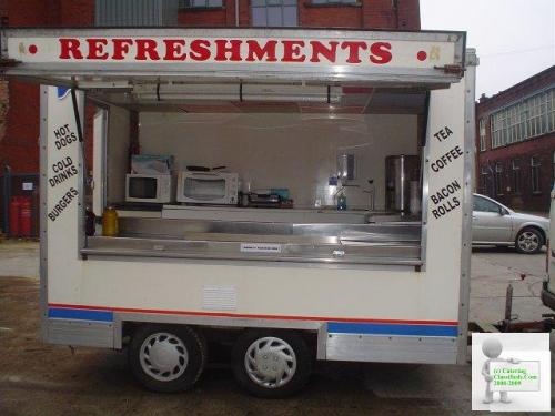 10ft by 7ft catering trailer