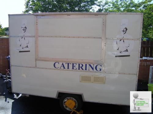 fully equipped  catering trailer