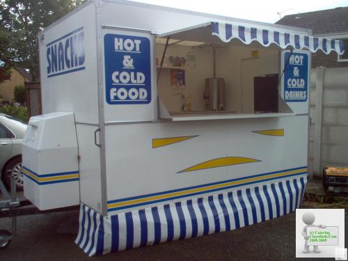 12 MTH OLD 10X6 AJC CATERING TRAILER