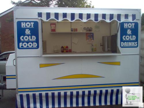 12 MTH OLD 10X6 AJC CATERING TRAILER