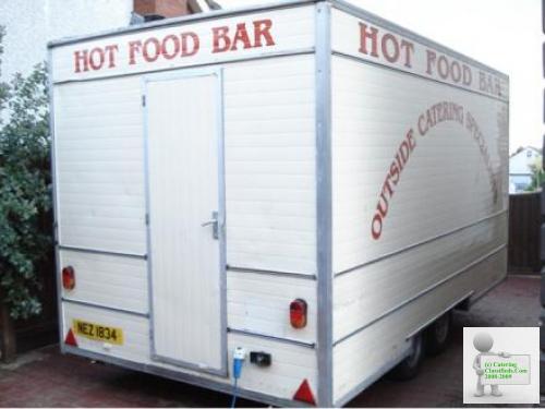 14FT TWIN AXEL CATERING TRAILER