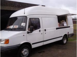 Catering   Van with Pitch